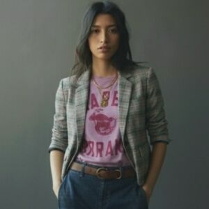 GAP Academy Plaid Blazer